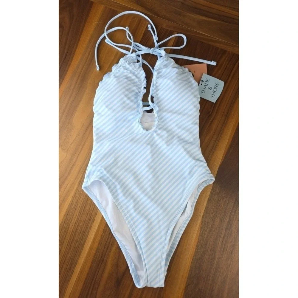 Shade And Shore Bathing Suit Padded Swimsuit New Size XS (268)